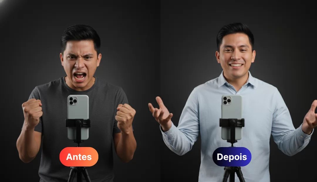 Antes e depois